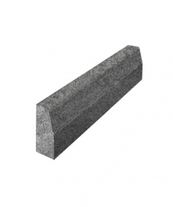Бордюры БР 100.30.15 дорожный Искусственный камень Шунгит полный прокрас