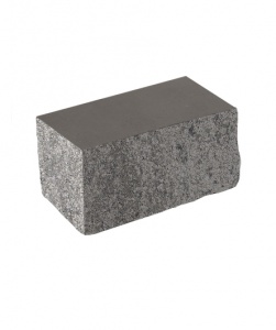 Полублок полнотелый стеновой СКЦ(тп)-10Л150кол 300*100*150 Искусственный камень  на колотой поверхности Шунгит