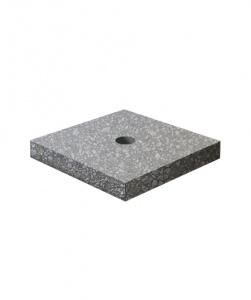 ПОДСТАВКА-1 700*700*100 Черный Мозаичный бетон