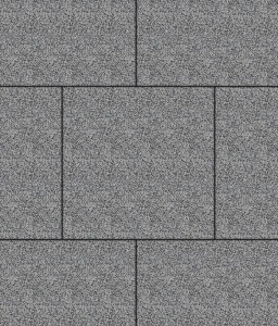 Тротуарные плиты "КВАДРУМ" - Б.5.К.6 Cтоунмикс серый с черным