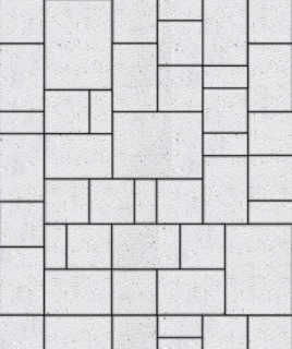 МЮНХЕН - Б.2.Фсм.6 комплект из 4 видов плит Стоунмикс белый