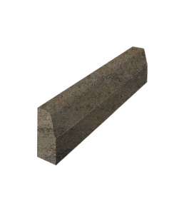 Бордюры БР 100.30.15 дорожный Искусственный камень Базальт полный прокрас