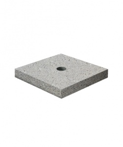 ПОДСТАВКА-1 700*700*100 Серый Мозаичный бетон