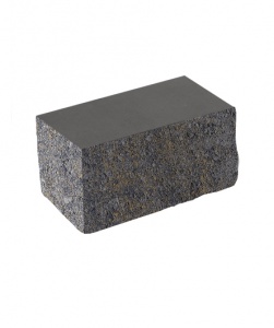 Блок полнотелый стеновой СКЦ(тп)-9Л150кол 300*150*150 Искусственный камень  на колотой поверхности Базальт